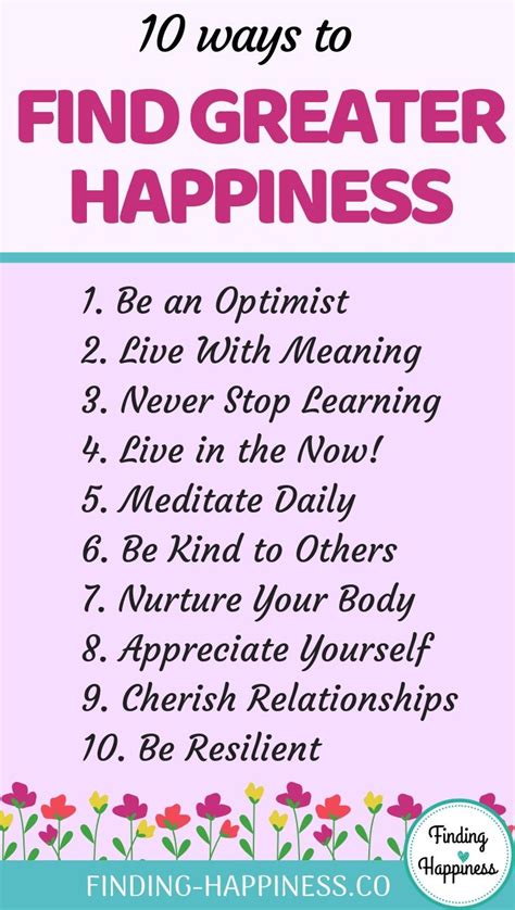 Wanting To Find Greater Happiness In 2019 Well Heres 10 Ways That You Can Feel Happier Each