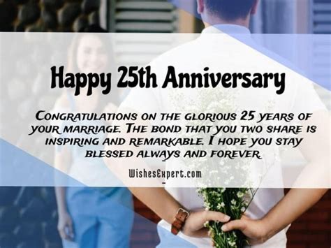 25th Wedding Anniversary Wishes And Quotes
