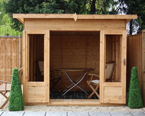 Installed 10 X 8 Premier Pent Wooden Summerhouse Includes Installation