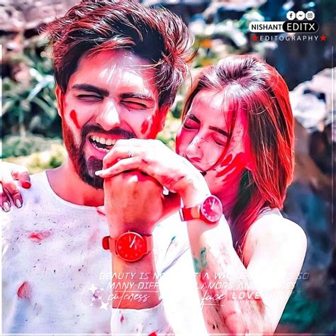happy holi 🤭 ️ in 2021 cute couples photography romantic photoshoot cute couple images