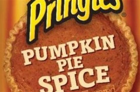 Foodista Pumpkin Pie Spice Pringles Are A Fall Flavored Snack