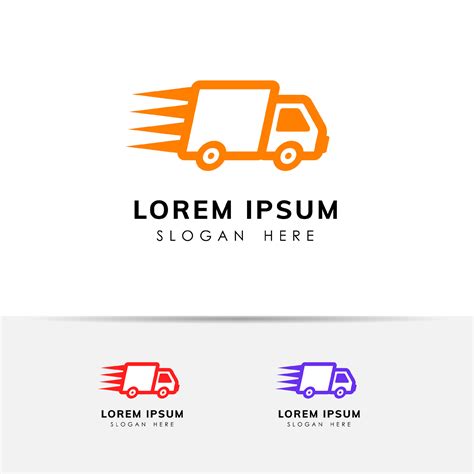 Express Delivery Services Logo Design Courier Logo Design Template