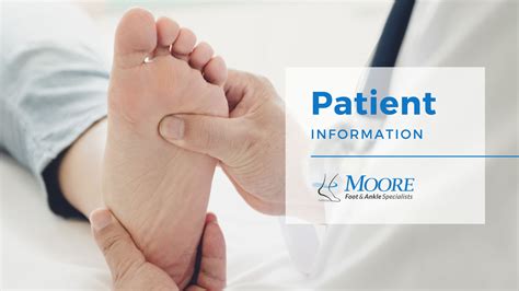 Patient Form And Insurance Moore Foot And Ankle Spring Tx