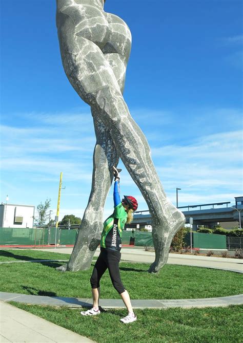 a giant nude statue in california is stirring controversy the seattle times