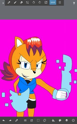 Super Genesis Wave Sally For 👑sally Acorn👑 Sonic The Hedgehog Amino