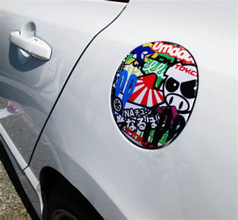 Graffiti Jdm Dope Car Sticker For Gas Cap Side Mirror