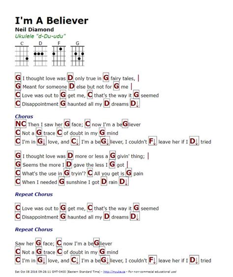 Ukulele song tab and chords. Pin by Alanna Capriglione on Learning Ukulele | Ukulele ...