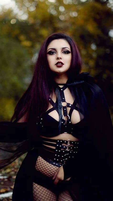 Gotische Hot Goth Girls Goth Women Black Metal Girl