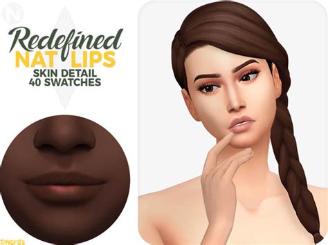 Nat Lips Skin Detail The Sims 4 Catalog