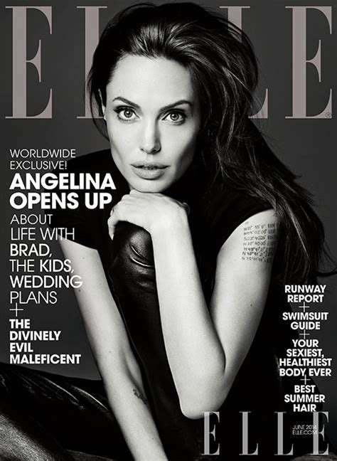 Angelina Jolie Actress Fashion Magazine Covers Celebrity