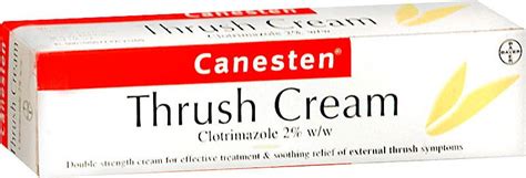 Coda Online Store Coda Pharmacy Canesten Thrush Cream 2 20g