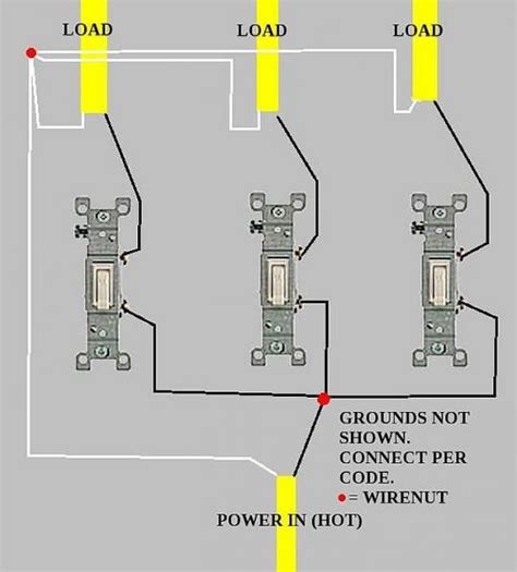 One Gang Switch Wiring Diagram