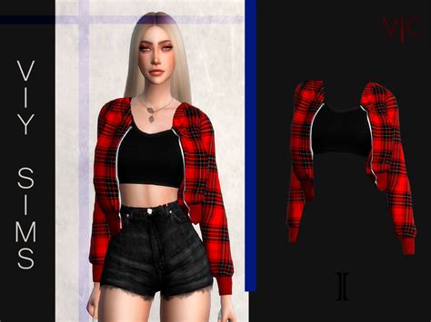The Sims Resource Jacket Top I V C