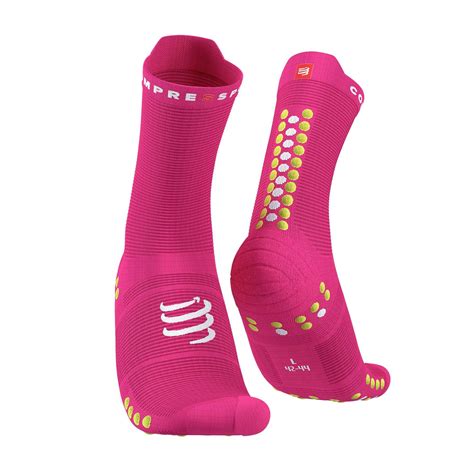 Compressport Pro Racing V40 Running Socks Whitealloy