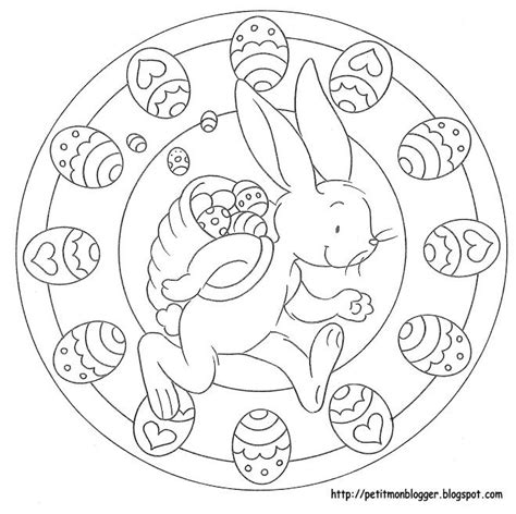 Mandalas zu ostern mit dem osterhasen und ostereiern kostenlose malvorlagen für erwachsene zum ausdrucken MANDALES PASQUA | Easter coloring pages, Easter art ...