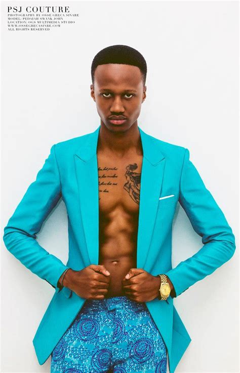 Meet Pedaiah Swank John Tanzanian Male Model With A Very Bright Future