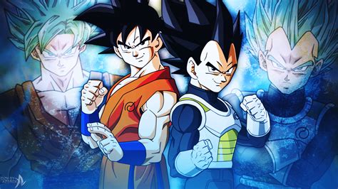 Goku And Vegeta Dragon Ball Super By Azer0xhd On Deviantart