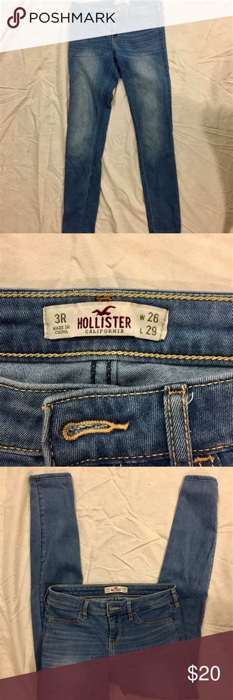 hollister skinny jeans size 3r 26 29 hollister skinny jeans light wash actual coloring is