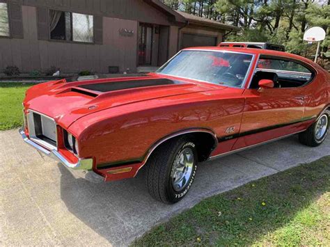 1972 Oldsmobile 442 Sportscar Red Rwd Automatic 442 Classic