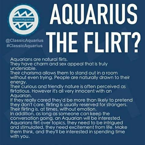 they are the ones who s flirting not the aquarians capricorn aquarius cusp aquarius life