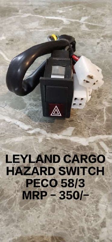 Ashok Leyland Cargo Hazard Warning Switch Manufacturer Supplier From