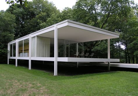 Farnsworth House Buildings Of Chicago Chicago Architecture Center