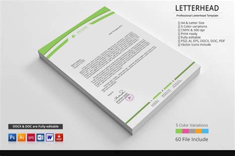 Minimal small business letterhead template. 20+ Business Letterhead Templates Word and PSD for Corporates - Graphic Cloud