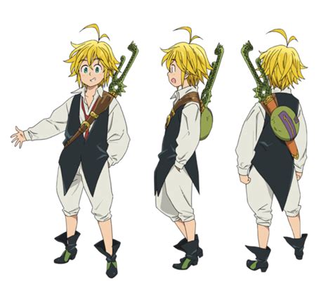 With her identity revealed, she. Meliodas anime character designs 2.png | Seven deadly sins ...
