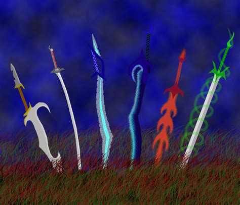 Elemental Swords By Genises On Deviantart