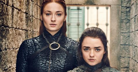 Game Of Thrones Découvrez La Raison Pour Laquelle Arya Et Sansa Stark Ne Pouvaient Pas Mourir