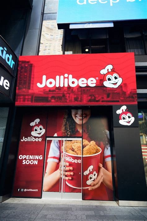 Jollibee To Open Its First Store In The Heart Of Times Square New York