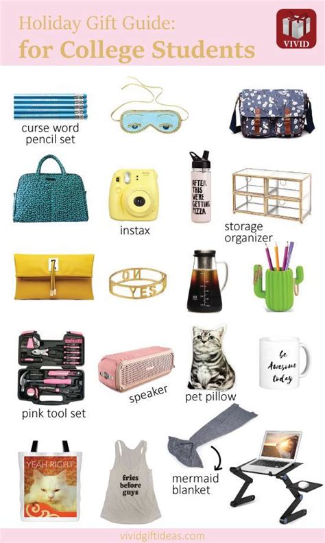 If you're having trouble finding the perfect gift for teens, tweens or young adults, check out our selection of unique gift ideas. 22 Unique Holiday Gifts for College Students | College ...