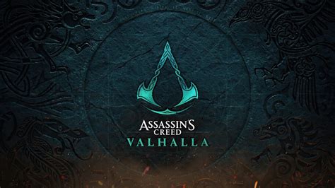 Assassins Creed Valhalla Logo K Wallpaper Pc Desktop