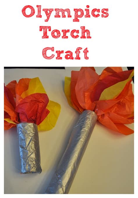 Simple And Easy Olympics Torch Crafts For Kids Classy Mommy