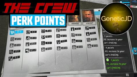 Earn points for the things you do, share and buy every day, then redeem those points for great rewards you and your cat will love. The Crew™ (PS4) - How to Spend Perk Points - YouTube