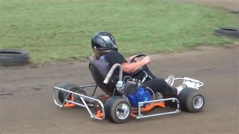 Backyard Dirt Kart Racing Youtube