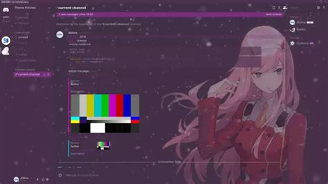 Theme Darling In The Franxx Violet For Discord Download On