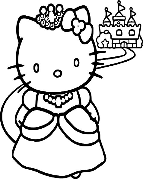 Coloriages à Imprimer Hello Kitty Numéro C8054aad