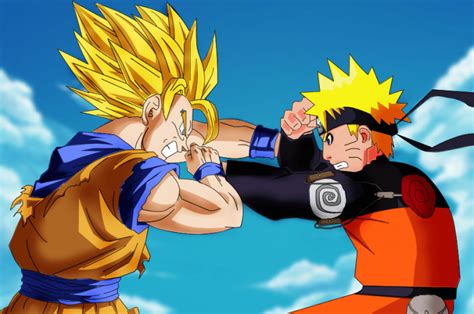 Artista Imaginou Uma Fusão Incrível Entre O Goku E Naruto Critical Hits