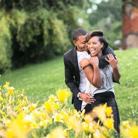 African American Couple Couples Engagement Photos Engagement Poses
