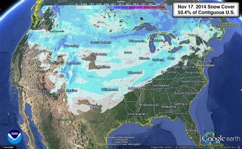 Dr Jeff Masters Wunderblog Early Winter Weather Brings Snow Cover