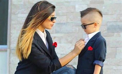 Aww Cute 10 Photos Of A Mom And Her Son Showing Off Their Swag