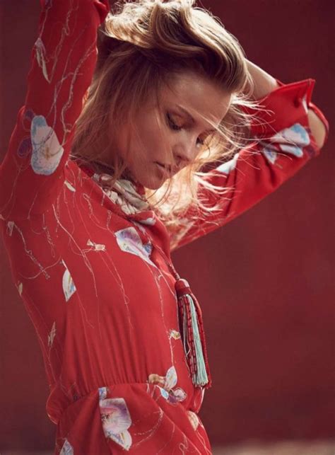 Magdalena Frackowiak Gives Vacation Vibes In Elle France Editorial