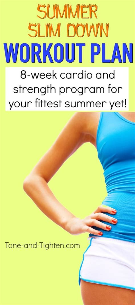 Summer Slim Down Week How To Slim Down Workout Lean Body Workouts
