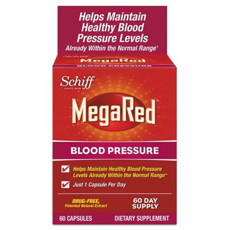 Megared Blood Pressure Capsule 60 Count 16862010