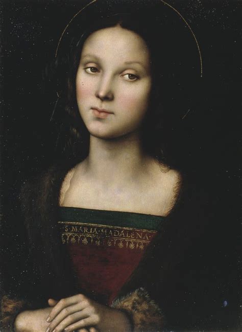 Perugino Santa Maria Maddelena Firenze Galleria Palatina Mary