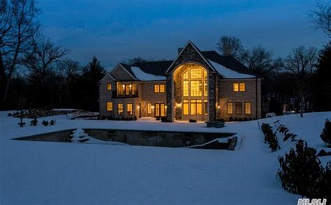 13000 Square Foot Newly Built Brick And Stone Mansion In Sands Point Ny