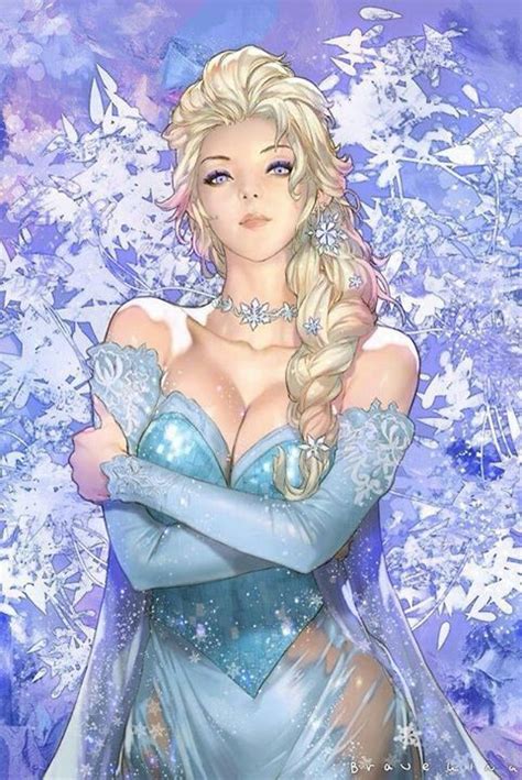 Elsa Frozen Disney Disney Girls Disney Art Arte Sexy Art Manga