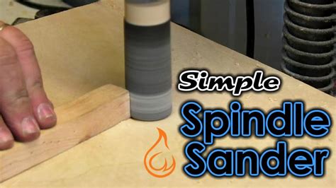 The spindle is made of ¾ plywood disks that were cut out using a hole saw drill (also could use a circle cutting jig). Easy DIY Spindle Sander for Drill Press - Made With A Dowel - YouTube