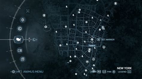 Assassins Creed 3 Frontier Map